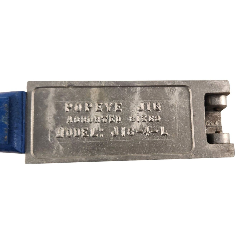 Vintage Do It Molds Popeye Jig Mold JIS 4 L Model 1082 4 Cavity 1 5 oz to 3 oz Lead Jig Mold Fishing Lure Making Tool