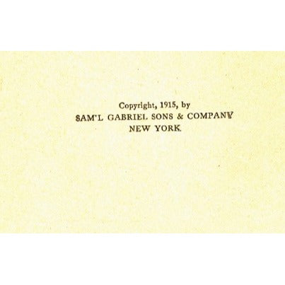 My Big Book Of Rhymes Stories & Songs 1915 Hardcover First Edition A.E. Kennedy