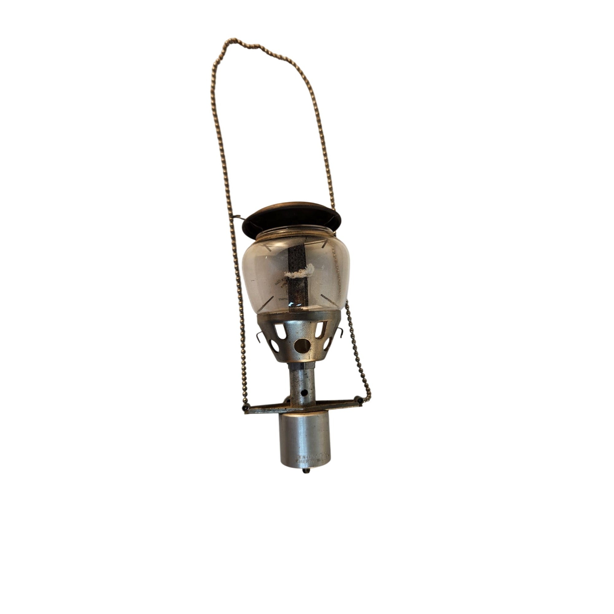 Vintage Suplax Glass Camping Lantern Burner | Century Tool USA Model 5400 | West Germany Globe | Rustic Camp Decor
