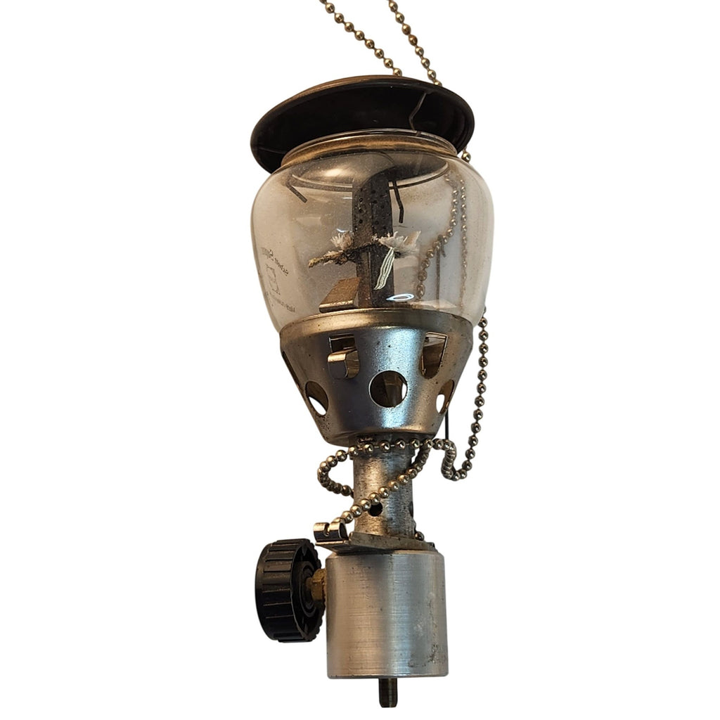 Vintage Suplax Glass Camping Lantern Burner | Century Tool USA Model 5400 | West Germany Globe | Rustic Camp Decor