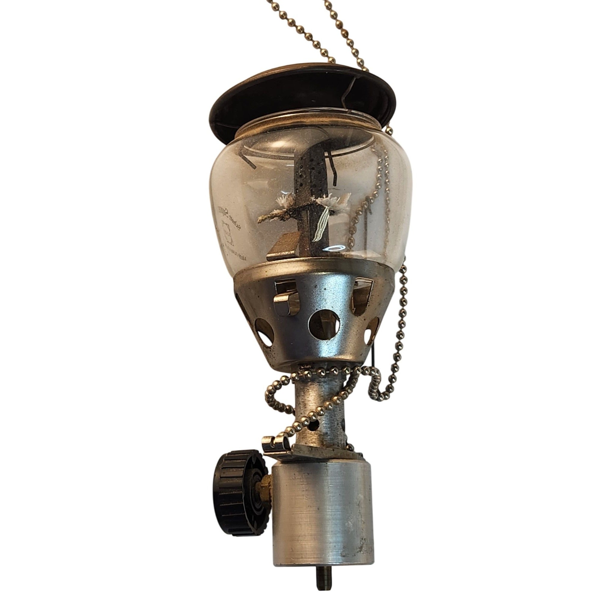Vintage Suplax Glass Camping Lantern Burner | Century Tool USA Model 5400 | West Germany Globe | Rustic Camp Decor