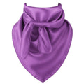 Lavender Purple Wild Rag Scarf 23x23" Satin Western Accessory Cowgirl or Cowboy