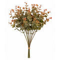 Artificial Eucalyptus Stems Faux Eucalyptus Bundle Fall Greenery Autumn Eucalyptus Picks Vase Filler Rustic Wedding Decor 9 Stem Bunch