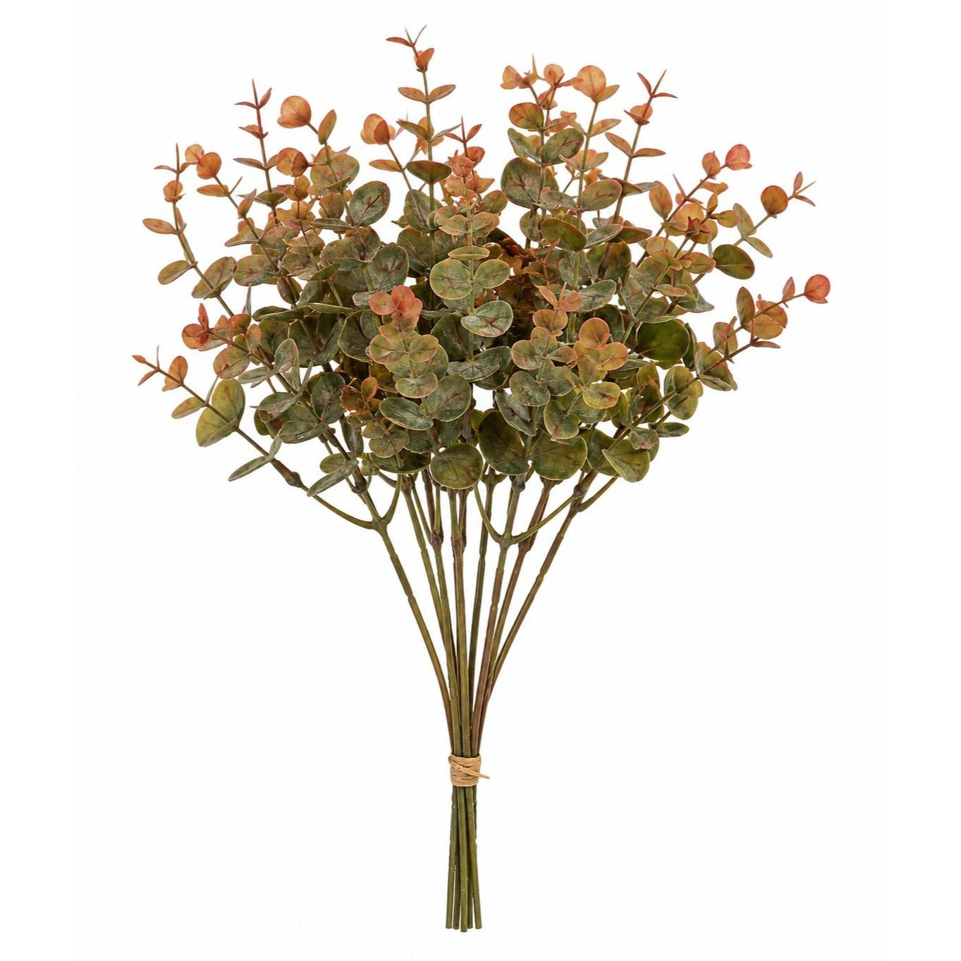 Artificial Eucalyptus Stems Faux Eucalyptus Bundle Fall Greenery Autumn Eucalyptus Picks Vase Filler Rustic Wedding Decor 9 Stem Bunch