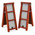 Vintage Hallmark Step Ladder Picture Frames Set of 2, 3 x 3 Photos