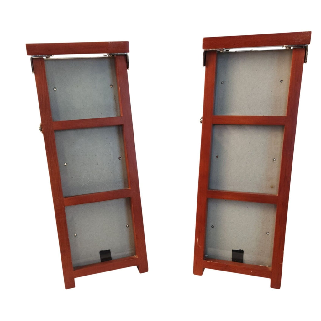 Vintage Hallmark Step Ladder Picture Frames Set of 2, 3 x 3 Photos