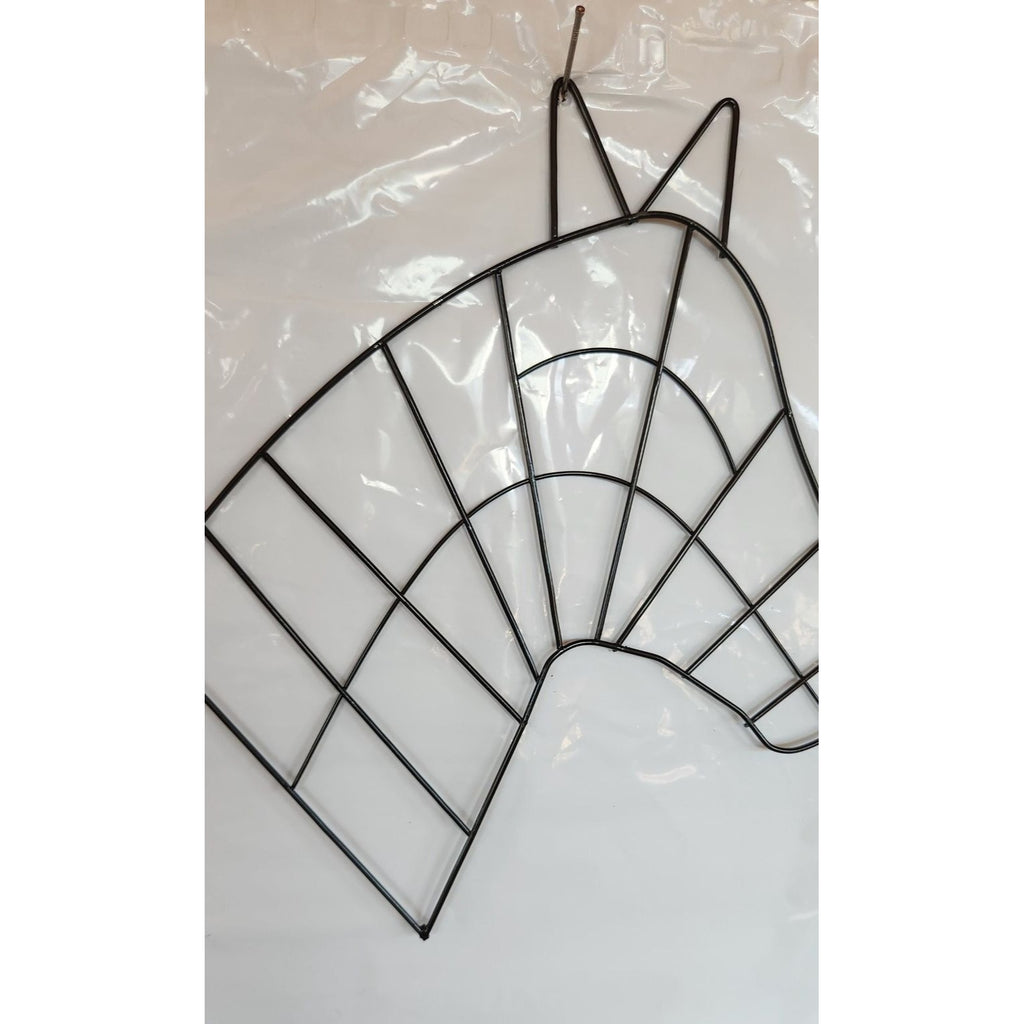 Horse Head Wreath Frame DIY Spring Summer Wreath Base Western Farmhouse Decor
