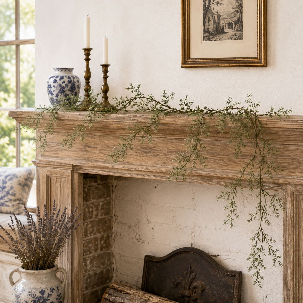 6 Ft Faux Draping Vine Garland Trailing Greenery Farmhouse Window Wedding Arch Decor