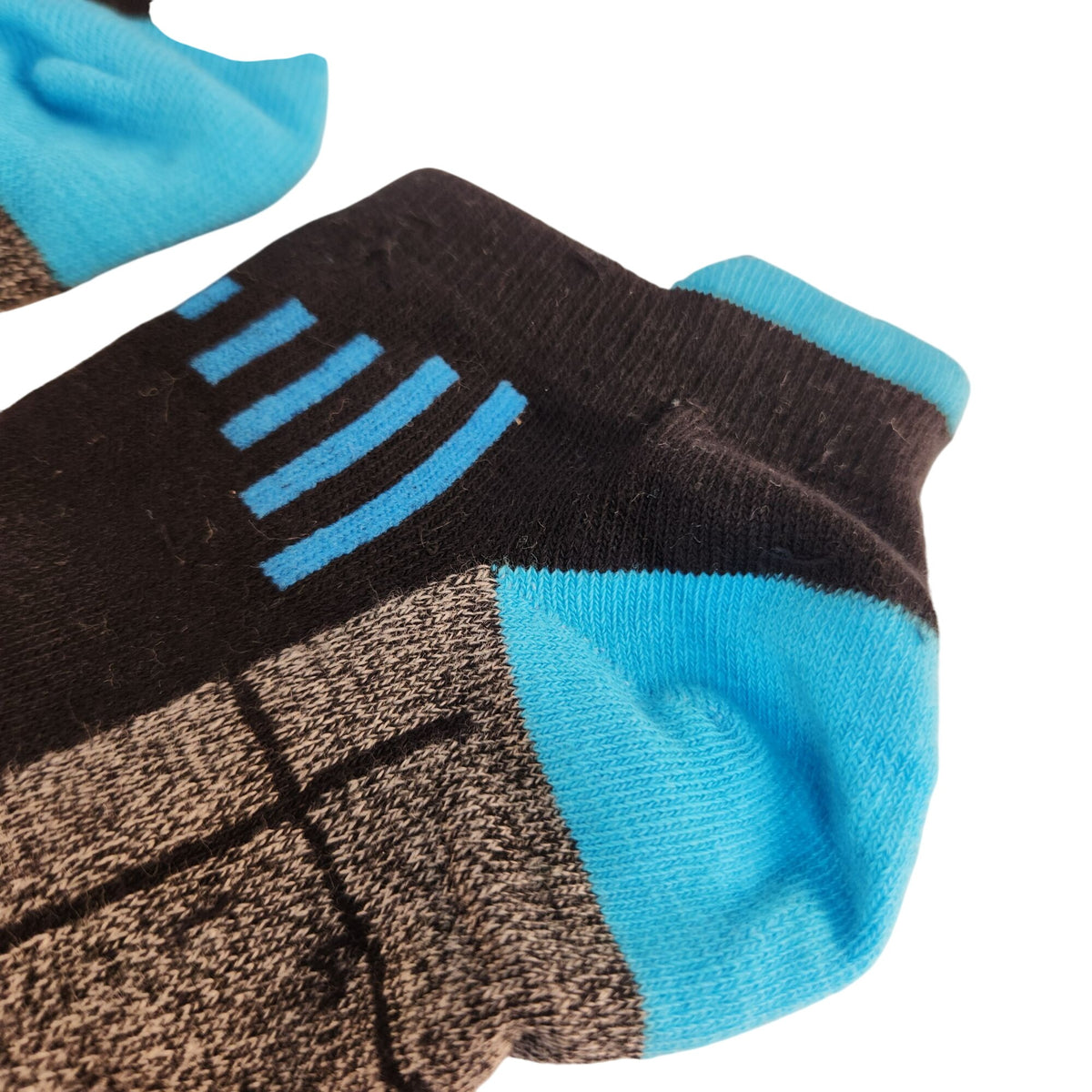 Women's 6-Pack Athletic Low-Cut Socks, Black Gray Assorted Colors
