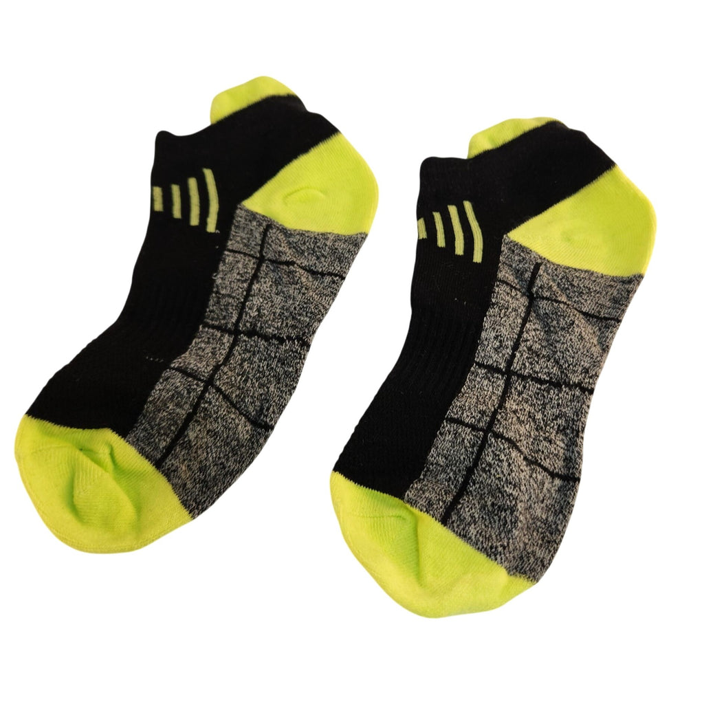 Women's 6-Pack Athletic Low-Cut Socks, Black Gray Assorted Colors
