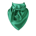 Dark Green Wild Rag Scarf 23x23" Satin Western Accessory Cowgirl or Cowboy