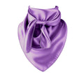 Purple Wild Rag Scarf 23x23" Satin Western Accessory Cowgirl or Cowboy