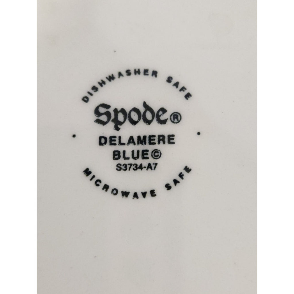 Spode Delamere Blue 16 Piece Dinnerware Set Made in England Discontinued Blue White China Collection