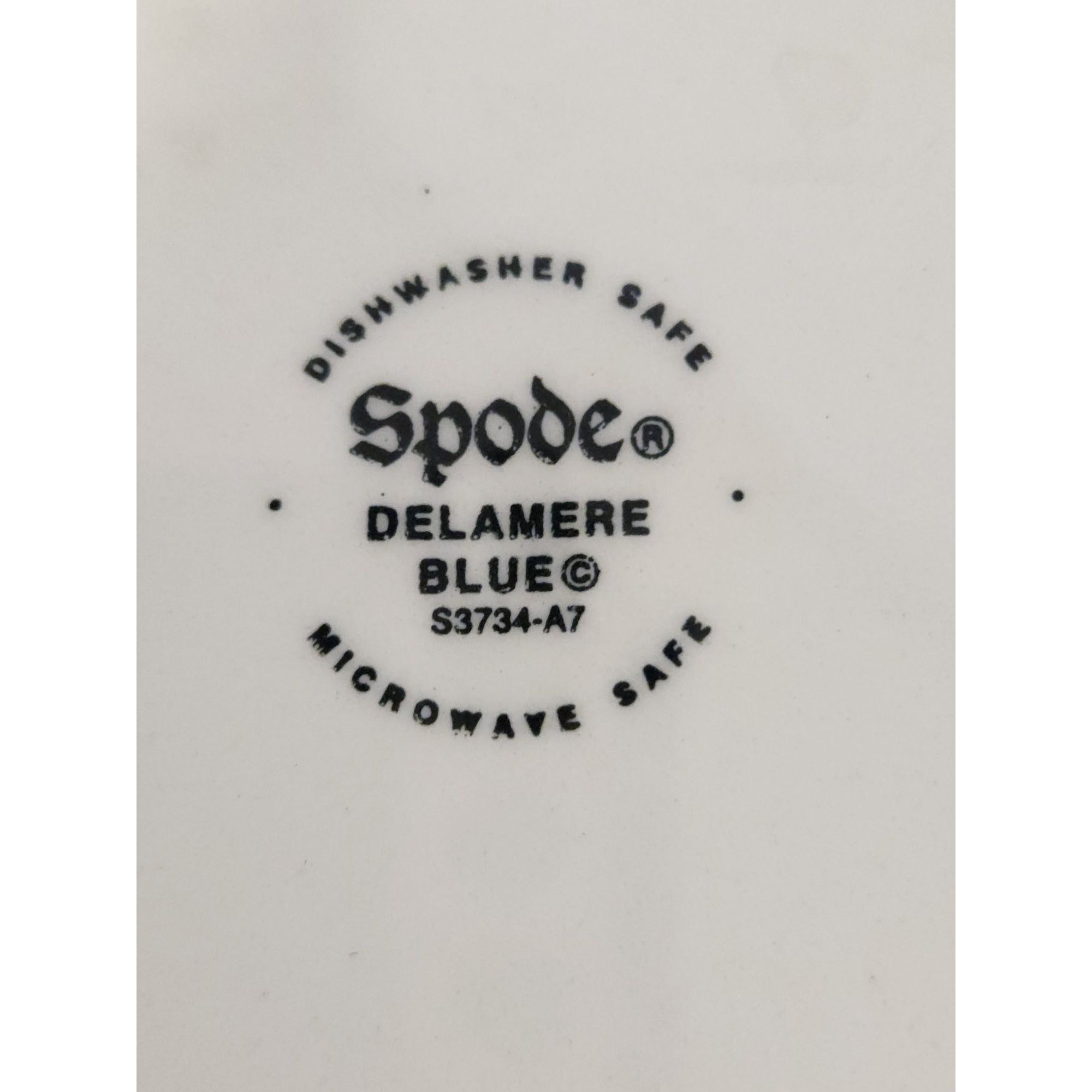 Spode Delamere Blue 16 Piece Dinnerware Set Made in England Discontinued Blue White China Collection