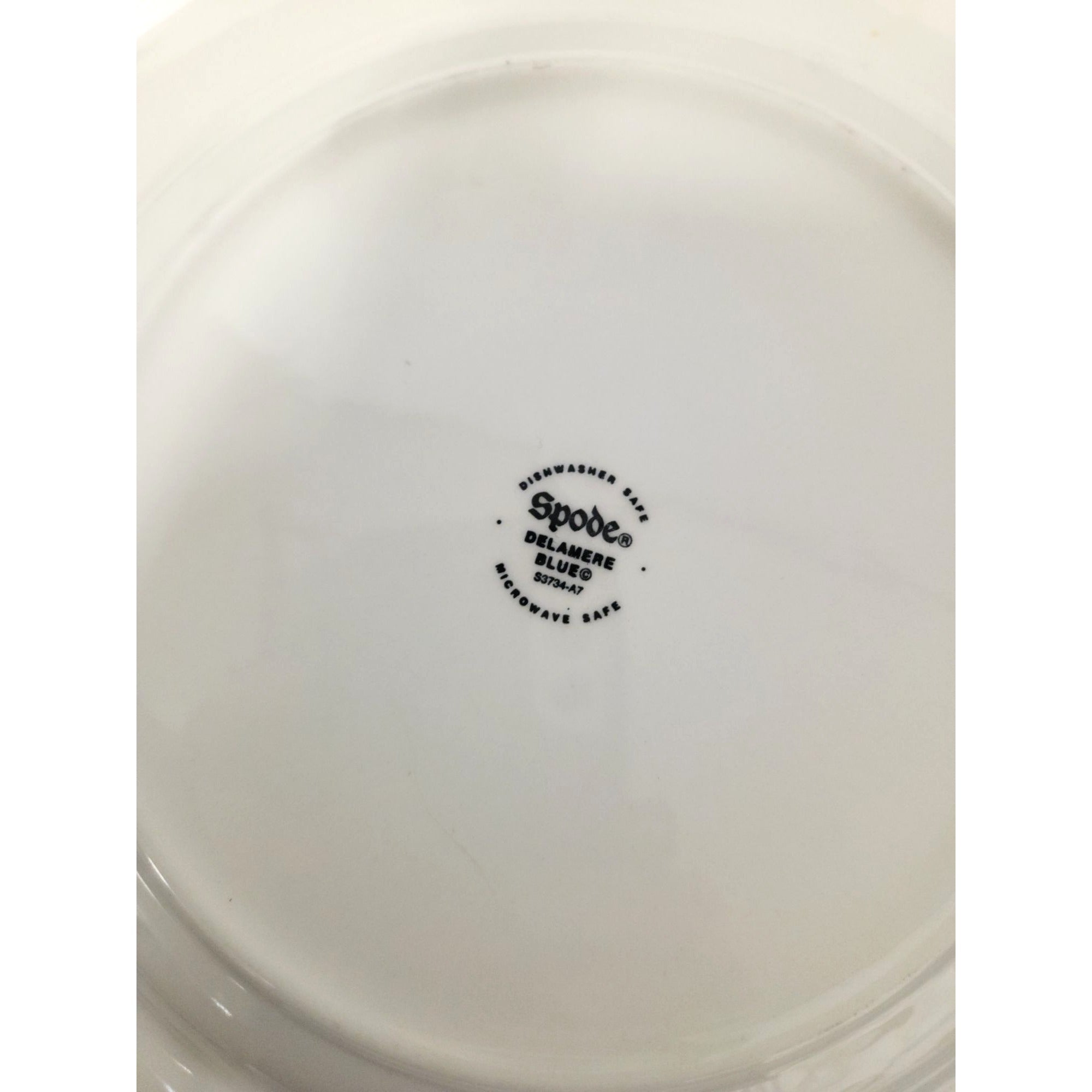 Spode Delamere Blue 16 Piece Dinnerware Set Made in England Discontinued Blue White China Collection