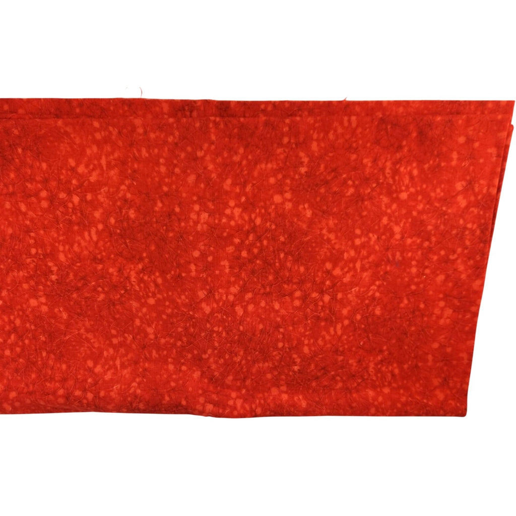 Red Tone on Tone Quilting Fabric Hoffman Cotton Textured Print 2 Yards