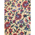 Hoffman Canterbury Manor Floral Fabric 3.25 Yds x 44" Butter Yellow Cotton Print