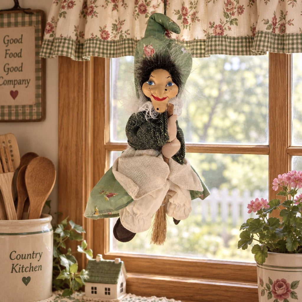 Vintage Show-Stoppers Kitchen Witch Doll, Item 766, 10 Inch