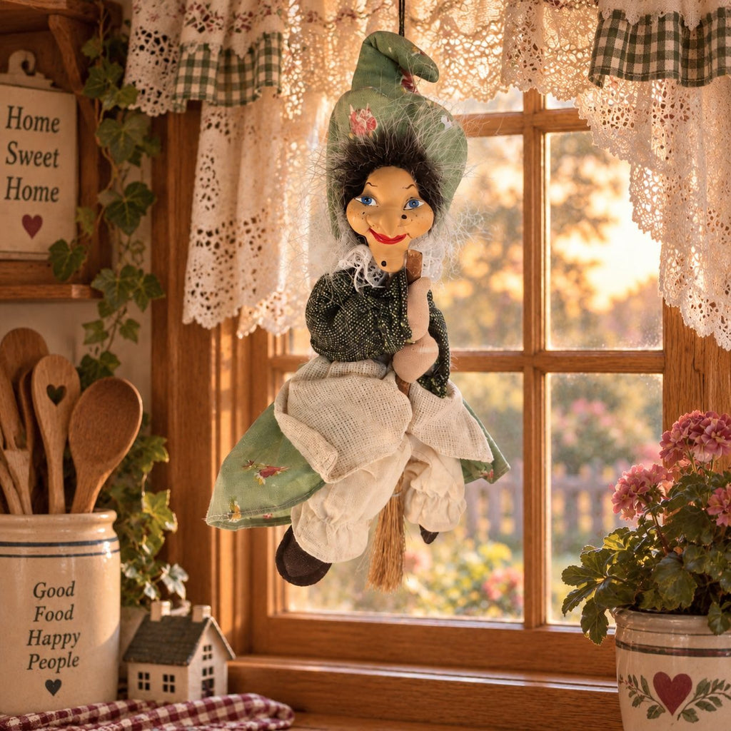 Vintage Show-Stoppers Kitchen Witch Doll, Item 766, 10 Inch