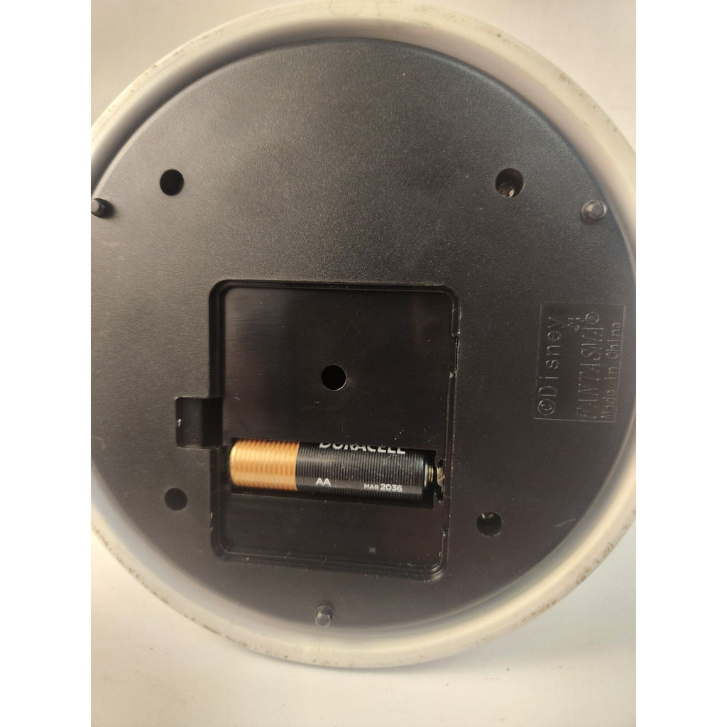 Disney Winnie The Pooh Piglet Glass Dome Revolving Bees Clock Floral Details