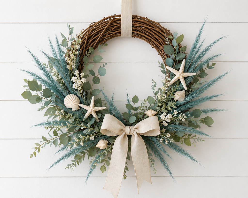 Teal Pampas Grass Stems 13 Pc Wispy Artificial Filler Grass 16 Inch Faux Floral Swag Wreath Vase Decor