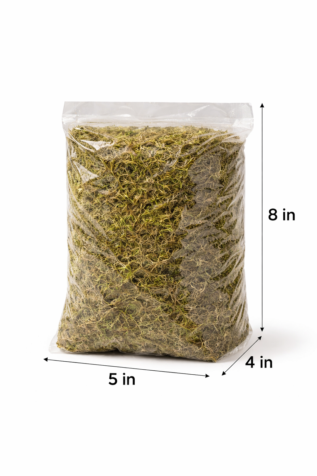 Dried Moss for Terrarium 6.5 oz, Green Decorative Moss 250g, Fairy Garden Moss, Floral Craft Moss, Orchid Moss Supply