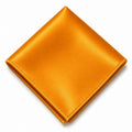 Gold Satin Pocket Square 9x9 Mens Wedding Suit Formal Handkerchief