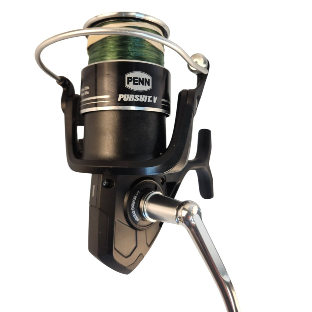 Penn Pursuit V Spinning Reel Size 8000 With Superline Spool HT-100 Drag 25lb Max