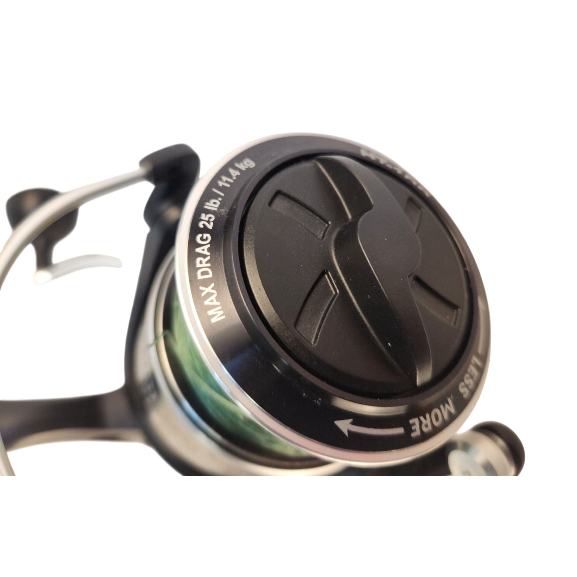Penn Pursuit V Spinning Reel Size 8000 With Superline Spool HT-100 Drag 25lb Max