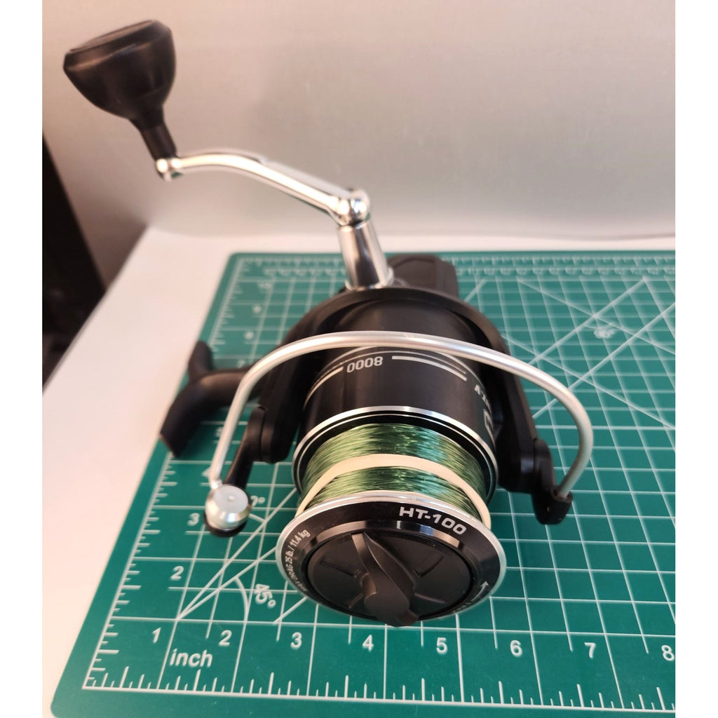 Penn Pursuit V Spinning Reel Size 8000 With Superline Spool HT-100 Drag 25lb Max