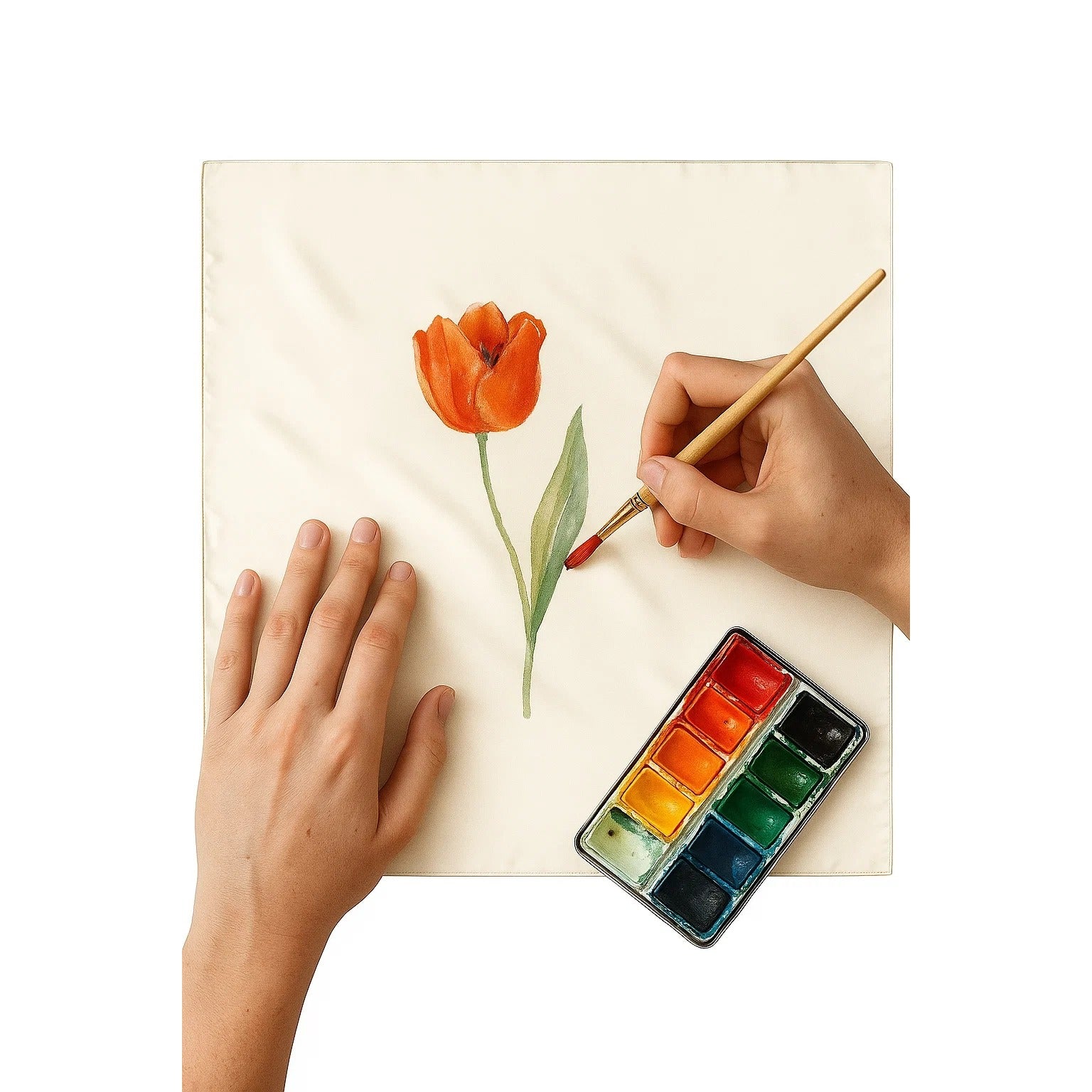 Brown Wild Rag Large Scarf 23x23 Inches Satin Western Accessory Cowgirl or Cowboy