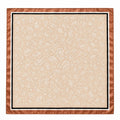 Creamy Tan Paisley Satin Square Scarf 35x35 Western Cowgirl Old Money Quiet Luxury Hair Head Scarf