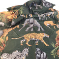 Vintage Safari Cotton Fabric, 4 Yards, Hunter Green, 44 Inch Wide