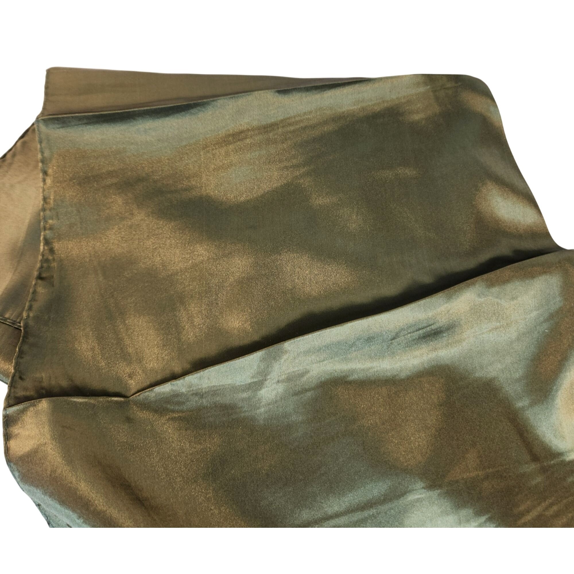 Green Wild Rag Scarf 23x23" Satin Western Accessory Cowgirl or Cowboy