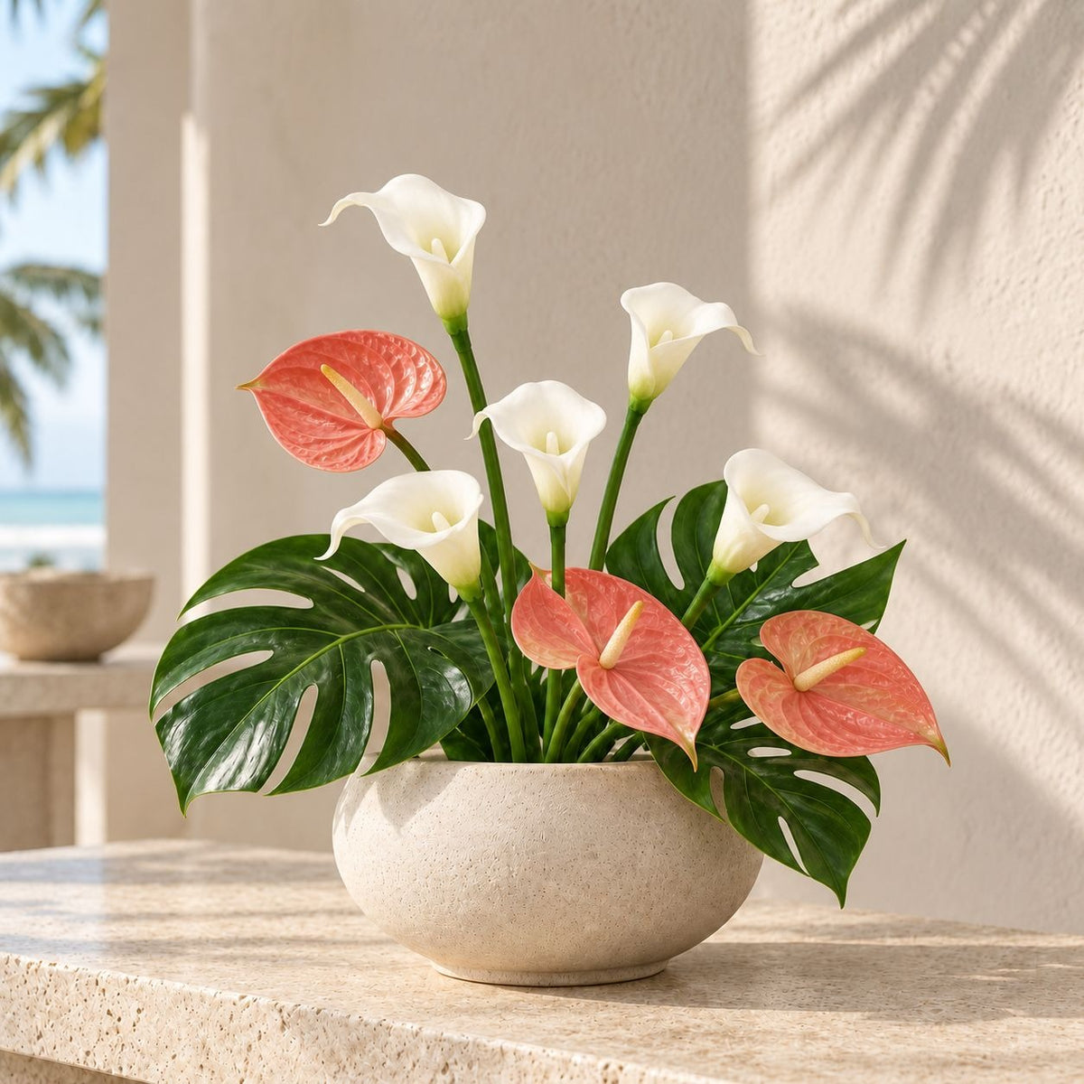 White Faux Calla Lilies 5 Wired Stems 14 Inch Flowers for Bridal Bouquets
