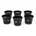 6 Pack 3 Inch Net Pots - Hydroponic Net Cups, Mesh Plant Pots, DWC Growing Baskets