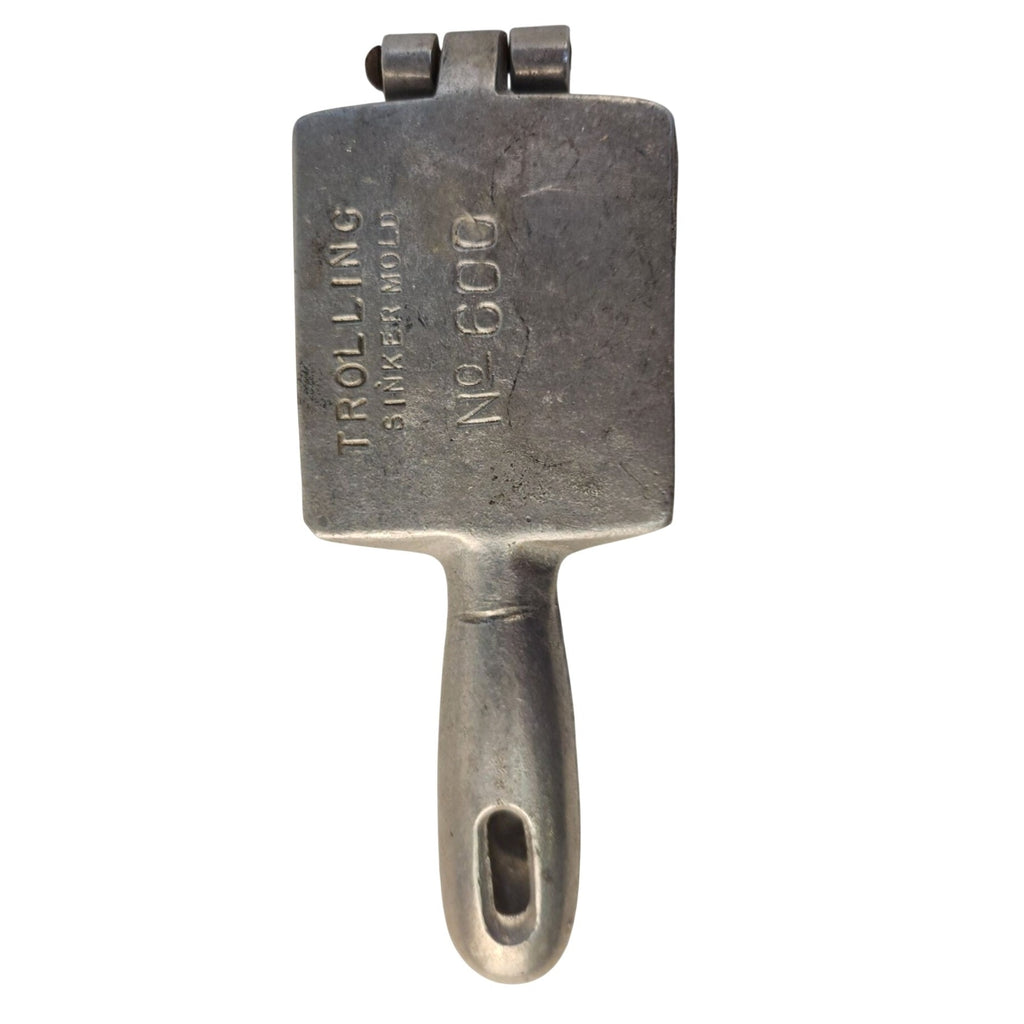 Vintage C Palmer Mfg No 600 Trolling Sinker Mold 2oz 4oz Fishing Weight Mold West Newton PA