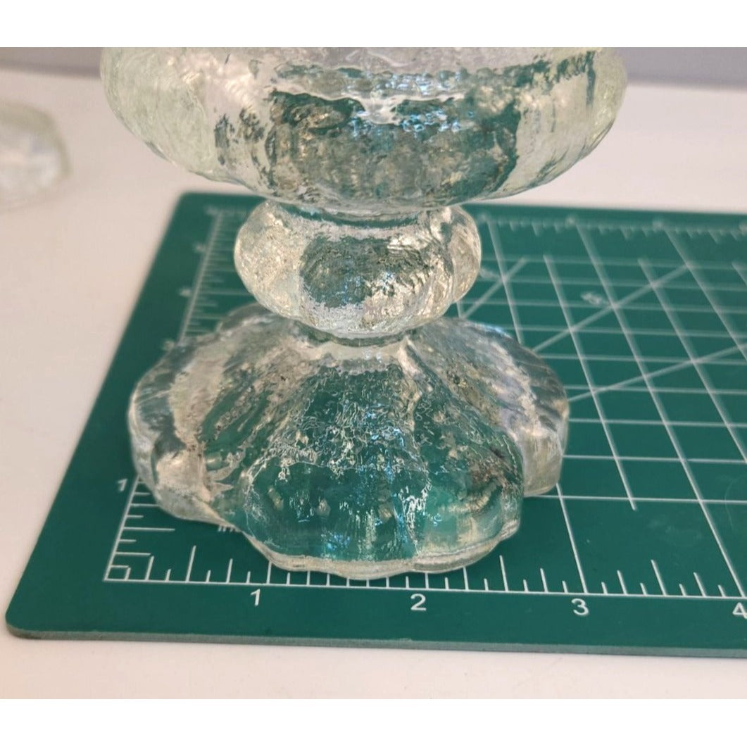 Indiana Glass Tiara Ponderosa Pine Water Goblets Set of 4 Rustic Pressed Glass Pinecone Design Vintage