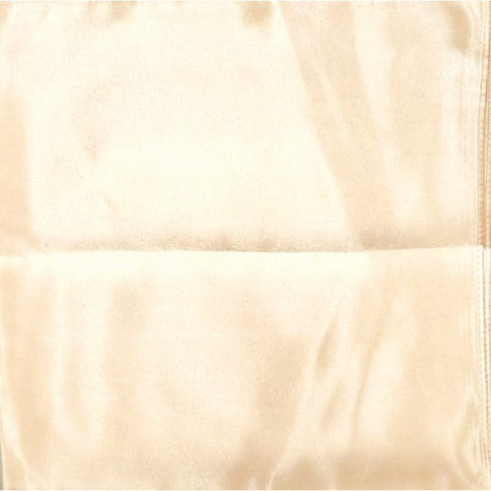 Cream Beige Wild Rag Large Scarf 23x23 Inches Satin Western Accessory Cowgirl or Cowboy