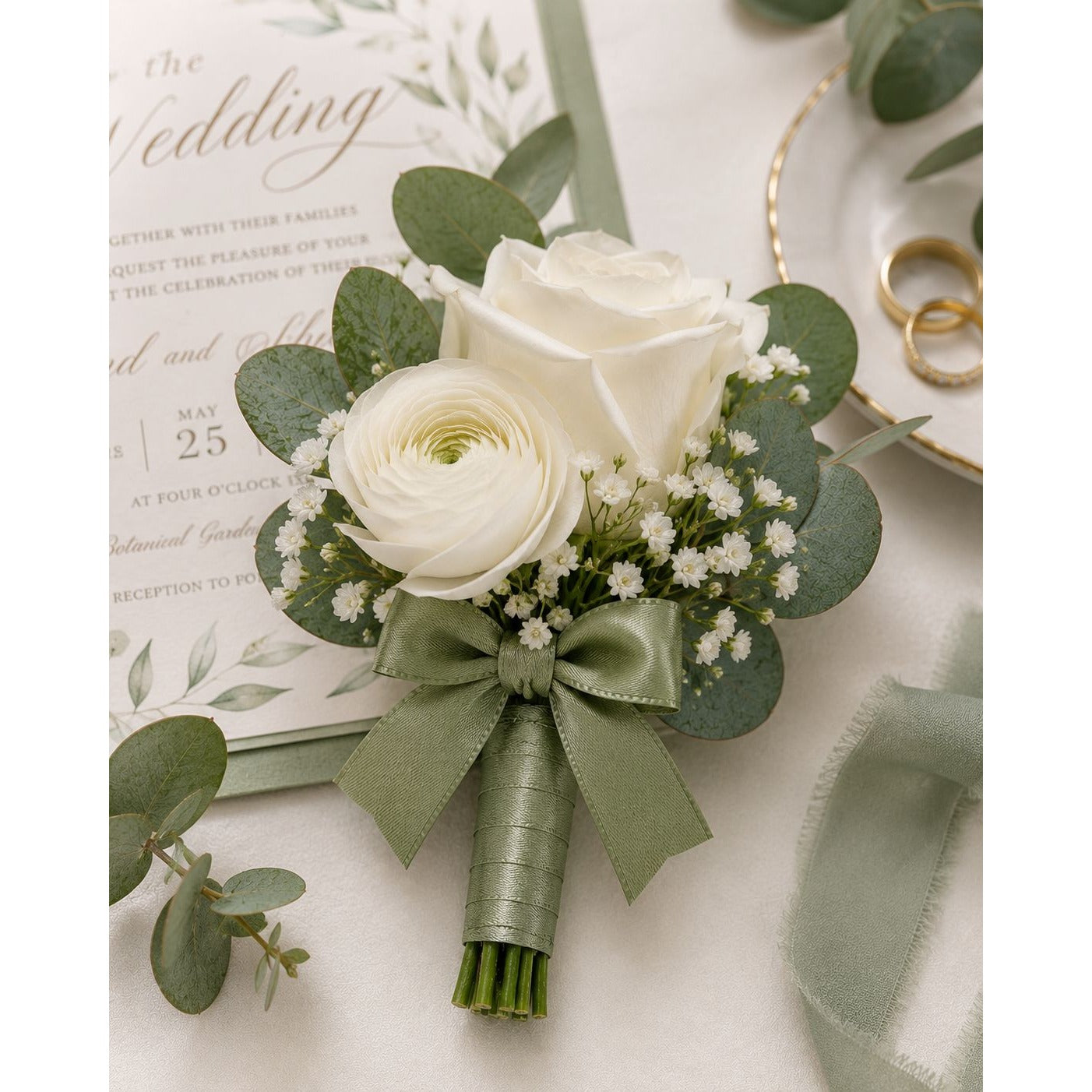Boutonniere Pins Set of 2 Corsage Pin Holders Floral Safety Pins Wedding Flower Holders DIY Boutonniere Supplies Prom Corsage Making