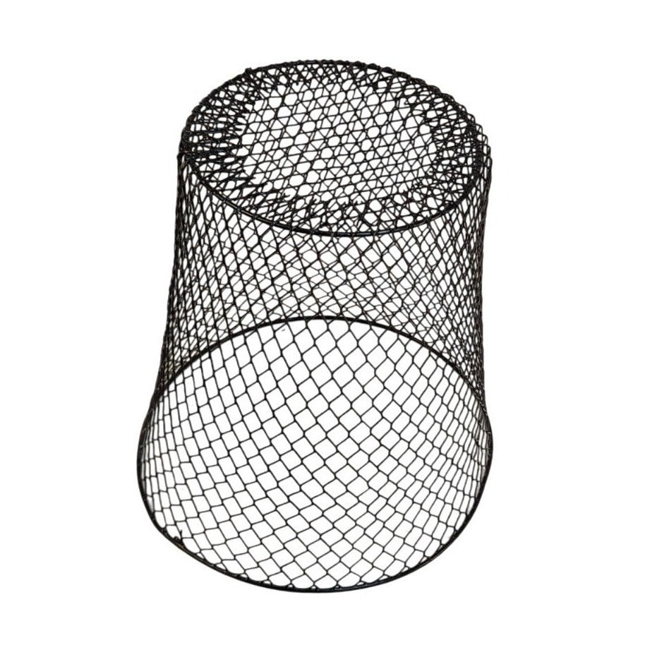 Black Wire Mesh Basket Garden Cloche Plant Protector Farmhouse Storage Basket DIY Rustic Decor