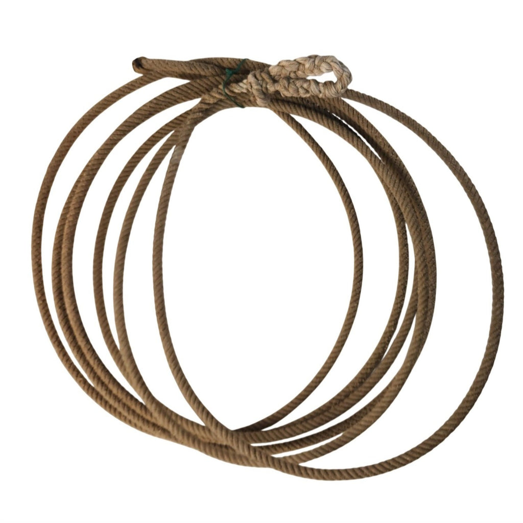 Western Rope 25 Ft Used Lariat Cowgirl Cowboy Equipment Wall Decor Roping Supplies Nylon Cowhand Rodeo