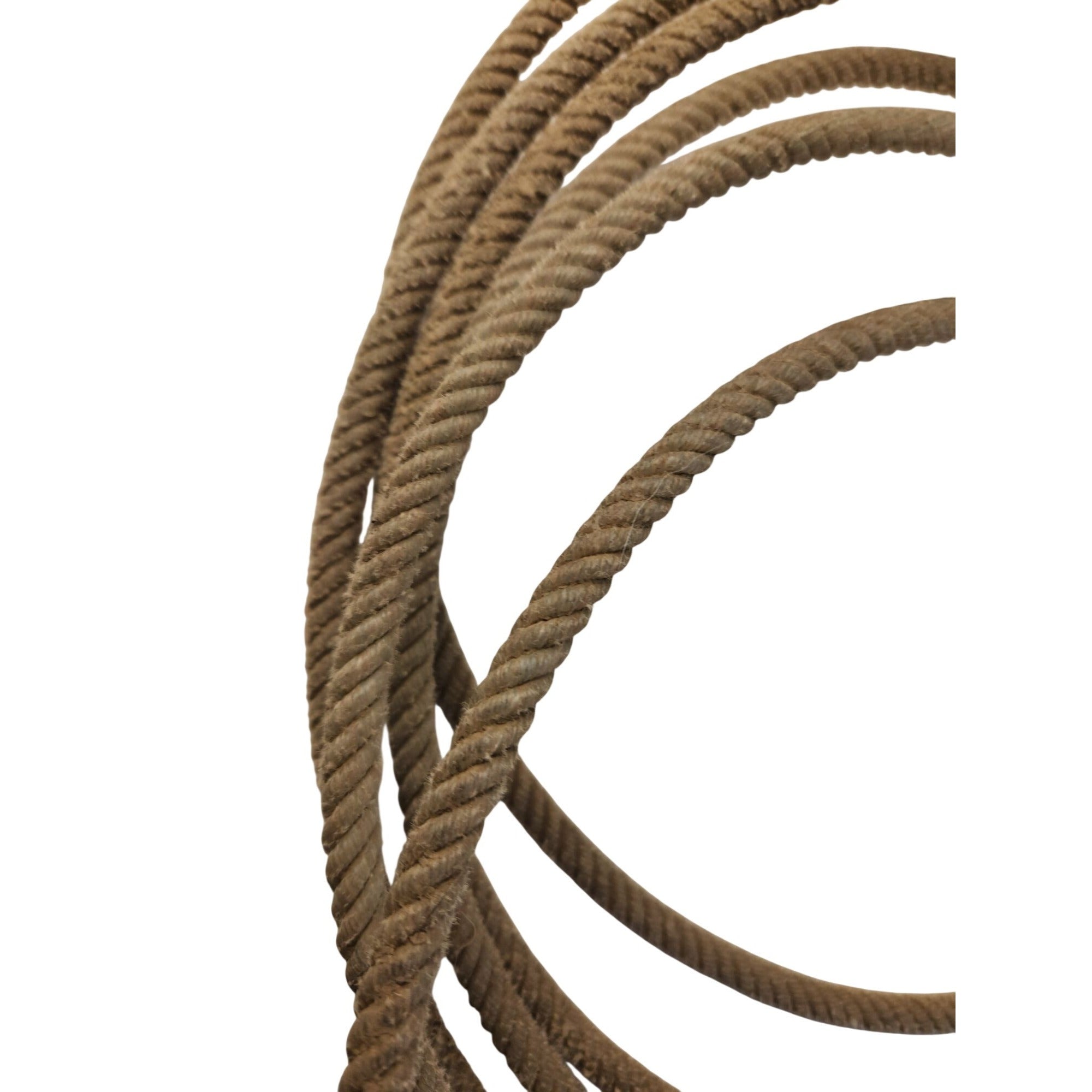Western Rope 25 Ft Used Lariat Cowgirl Cowboy Equipment Wall Decor Roping Supplies Nylon Cowhand Rodeo
