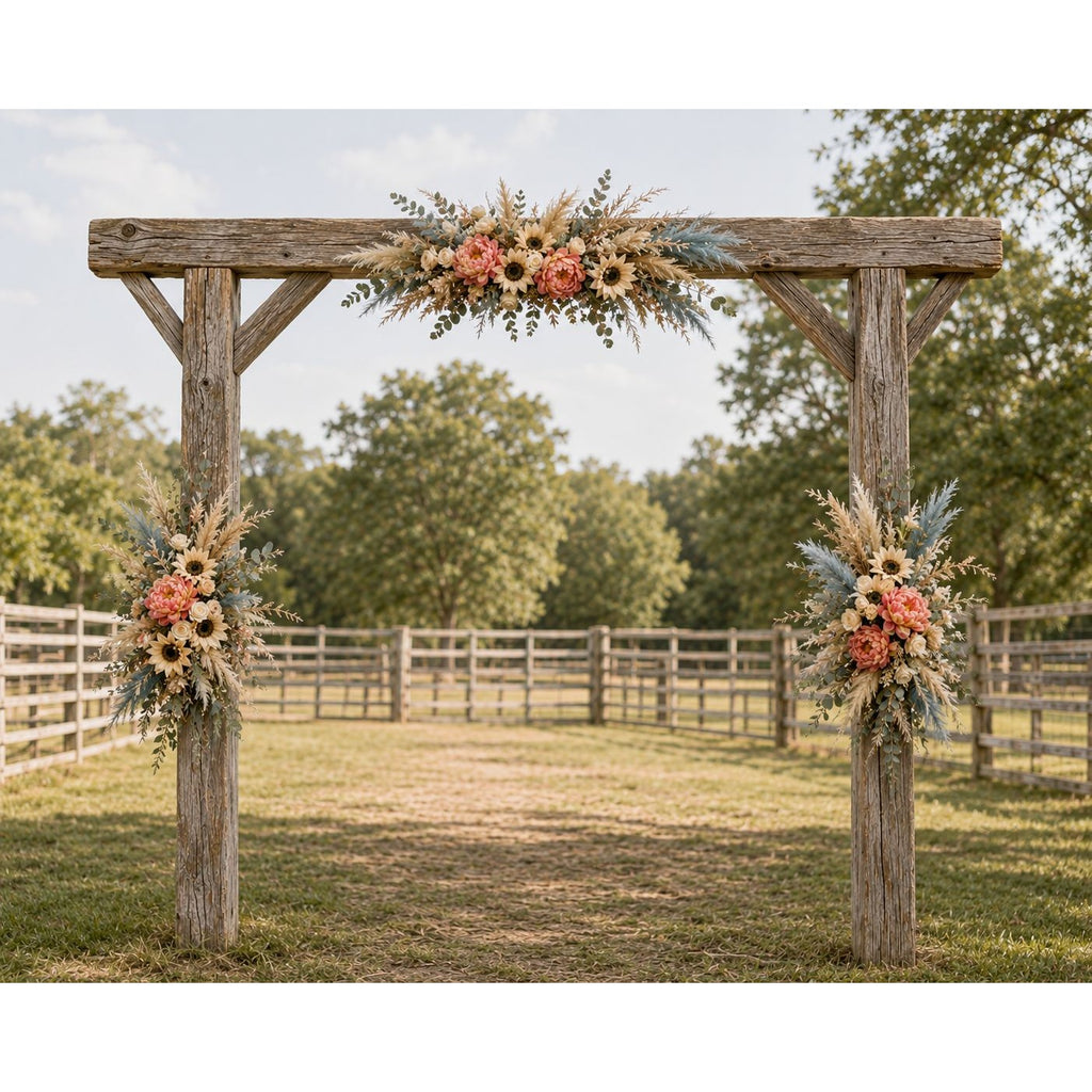 90 Stem Mixed Dried Grass Bundle, 16 Inch Neutral Vase Filler, Boho Wedding and Wreath Supply