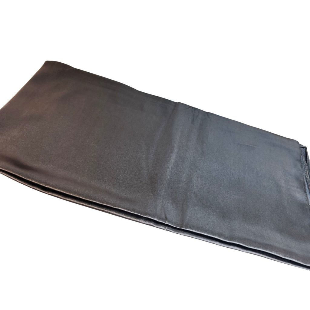 Wild Rag Scarf 35x35 Dark Gray Satin Western Cowgirl Cowboy Bandana