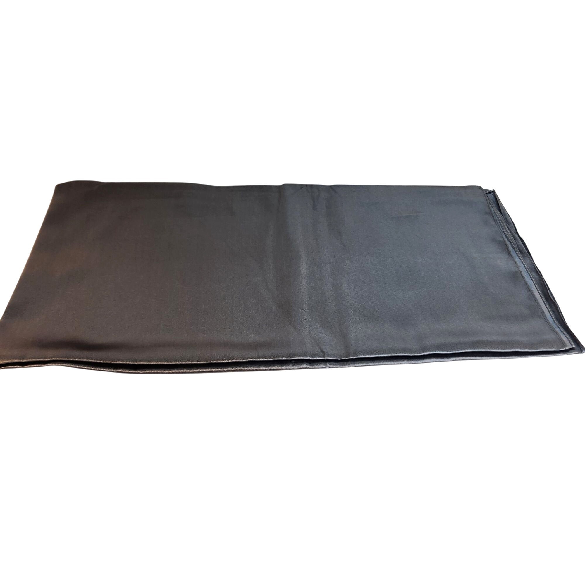 Wild Rag Scarf 35x35 Dark Gray Satin Western Cowgirl Cowboy Bandana