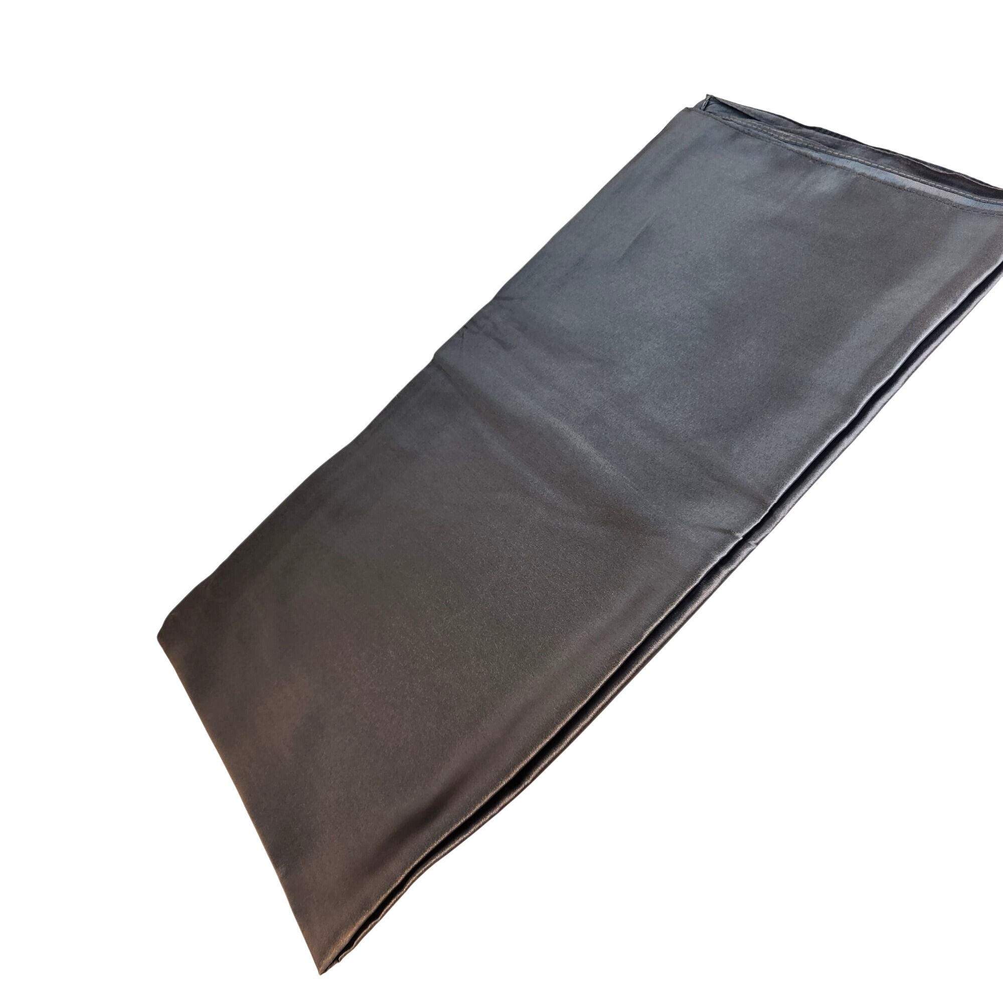 Wild Rag Scarf 35x35 Dark Gray Satin Western Cowgirl Cowboy Bandana