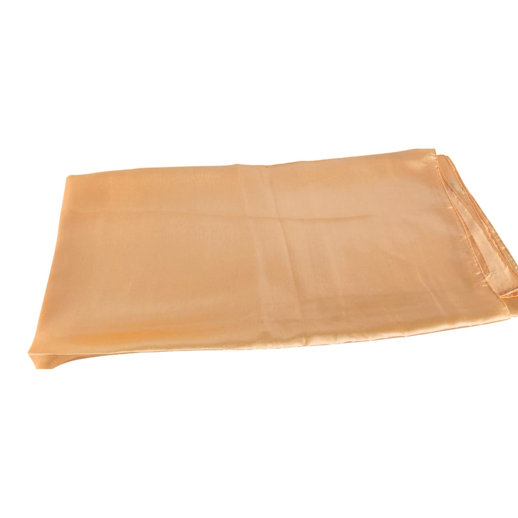 Peach Wild Rag Large Scarf 35x35" Satin Western Accessory Cowgirl or Cowboy