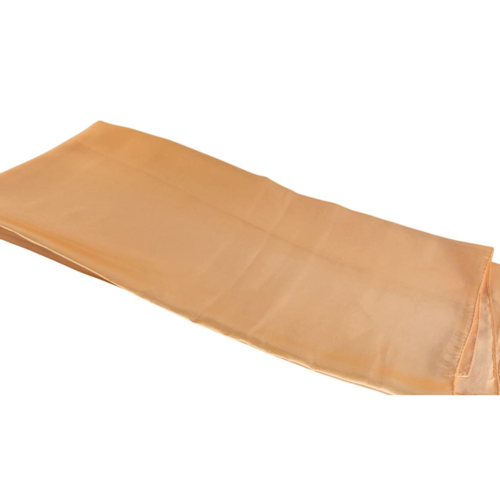 Peach Wild Rag Large Scarf 35x35" Satin Western Accessory Cowgirl or Cowboy