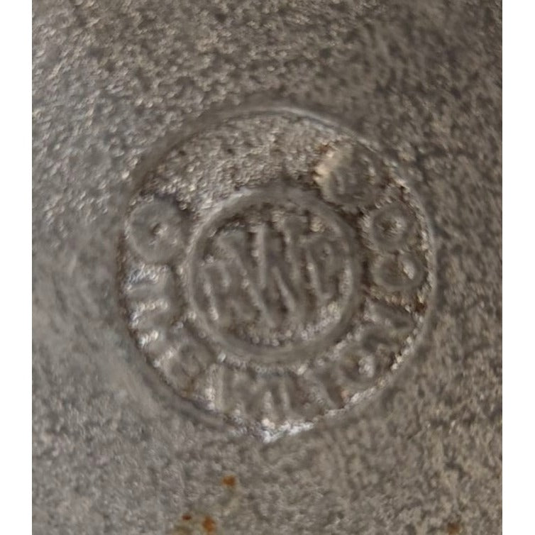 Vintage Wilton Armetale William Mary Plate 8.5 Inch Alloy Dessert Serving USA 1970s